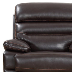 43" X 40" X 41" Brown  Power Reclining Chair - Homeroots