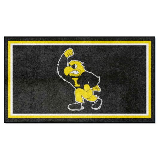 Iowa Hawkeyes 3ft. x 5ft. Plush Area Rug - Iowa
