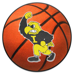 Iowa Hawkeyes Basketball Rug - 27in. Diameter - Iowa