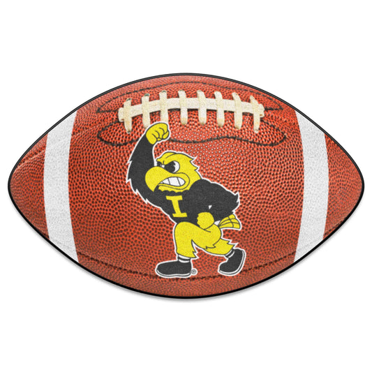 Iowa Hawkeyes  Football Rug - 20.5in. x 32.5in. - Iowa