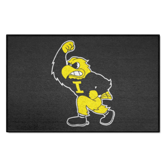 Iowa Hawkeyes Starter Mat Accent Rug - 19in. x 30in. - Iowa