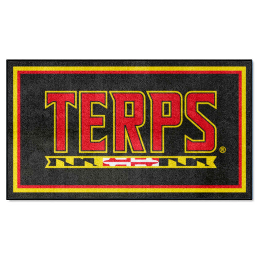 Maryland Terrapins 3ft. x 5ft. Plush Area Rug - Maryland