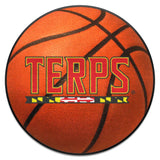 Maryland Terrapins Basketball Rug - 27in. Diameter - Maryland