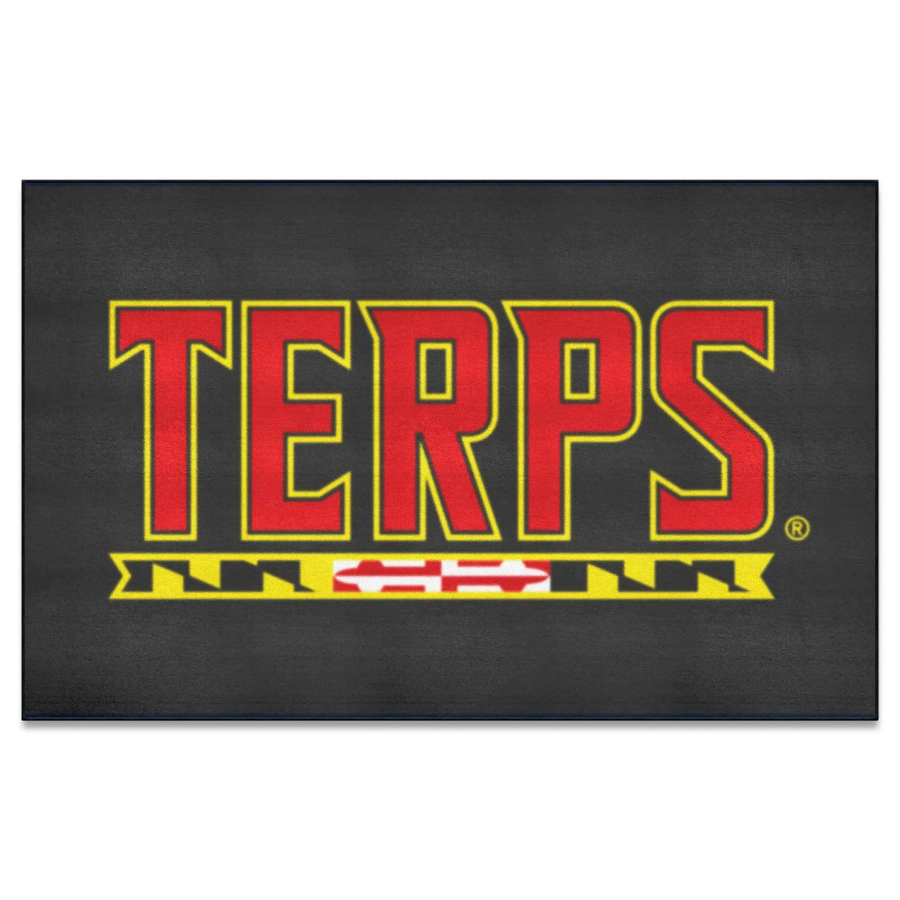 Maryland Terrapins Ulti-Mat Rug - 5ft. x 8ft. - Maryland