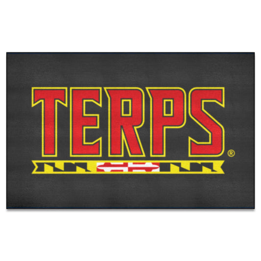 Maryland Terrapins Ulti-Mat Rug - 5ft. x 8ft. - Maryland