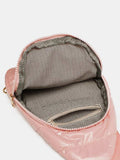 Quilted Adjustable Strap Puffy Sling Bag - Trendsi - Flyclothing LLC