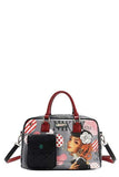 Nicole Lee USA Eco-Leather Boston Bag - Trendsi - Flyclothing LLC