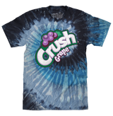 Grape Crush Soda Logo Tie Dye T-Shirt - Evening Sky Tie Dye