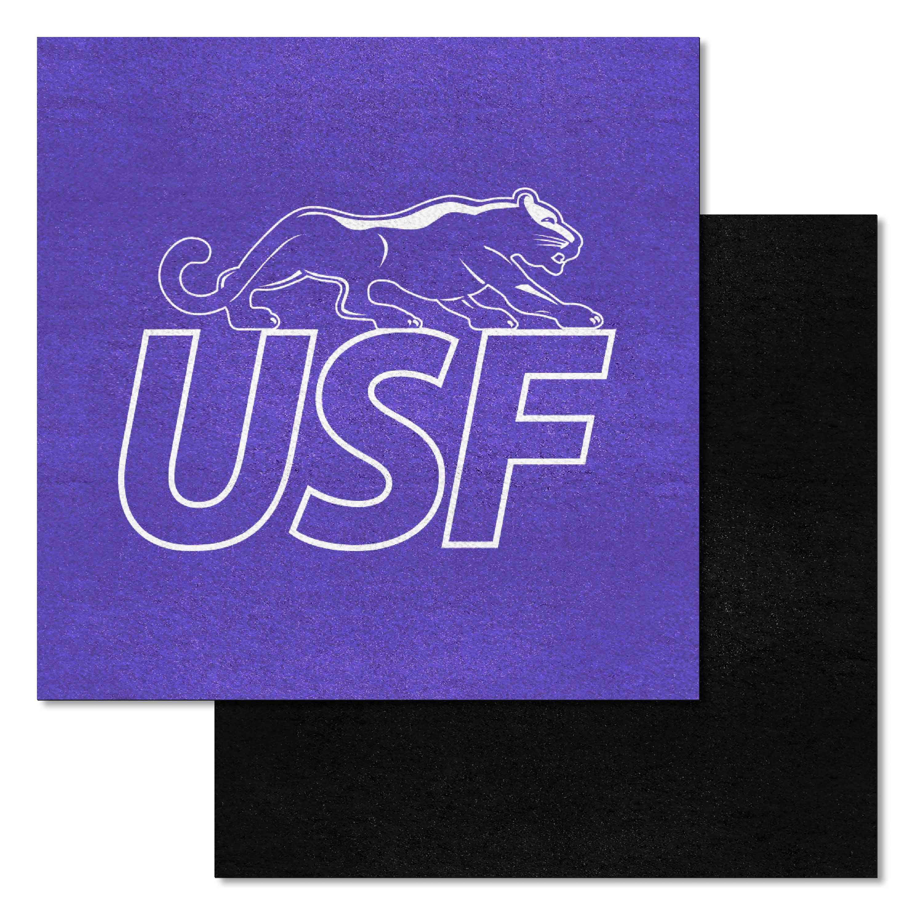 USF Cougars Cougars Team Carpet Tiles - 45 Sq Ft.