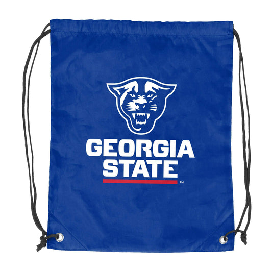 Georgia State University Royal Cruise Backsack f/ Primary Athl Mark - Logo Brands - Flyclothing LLC