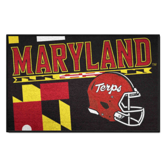 Maryland Terrapins Starter Mat Accent Rug - 19in. x 30in. - Maryland