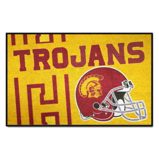 Southern California Trojans Starter Mat Accent Rug - 19in. x 30in., Uniform Design