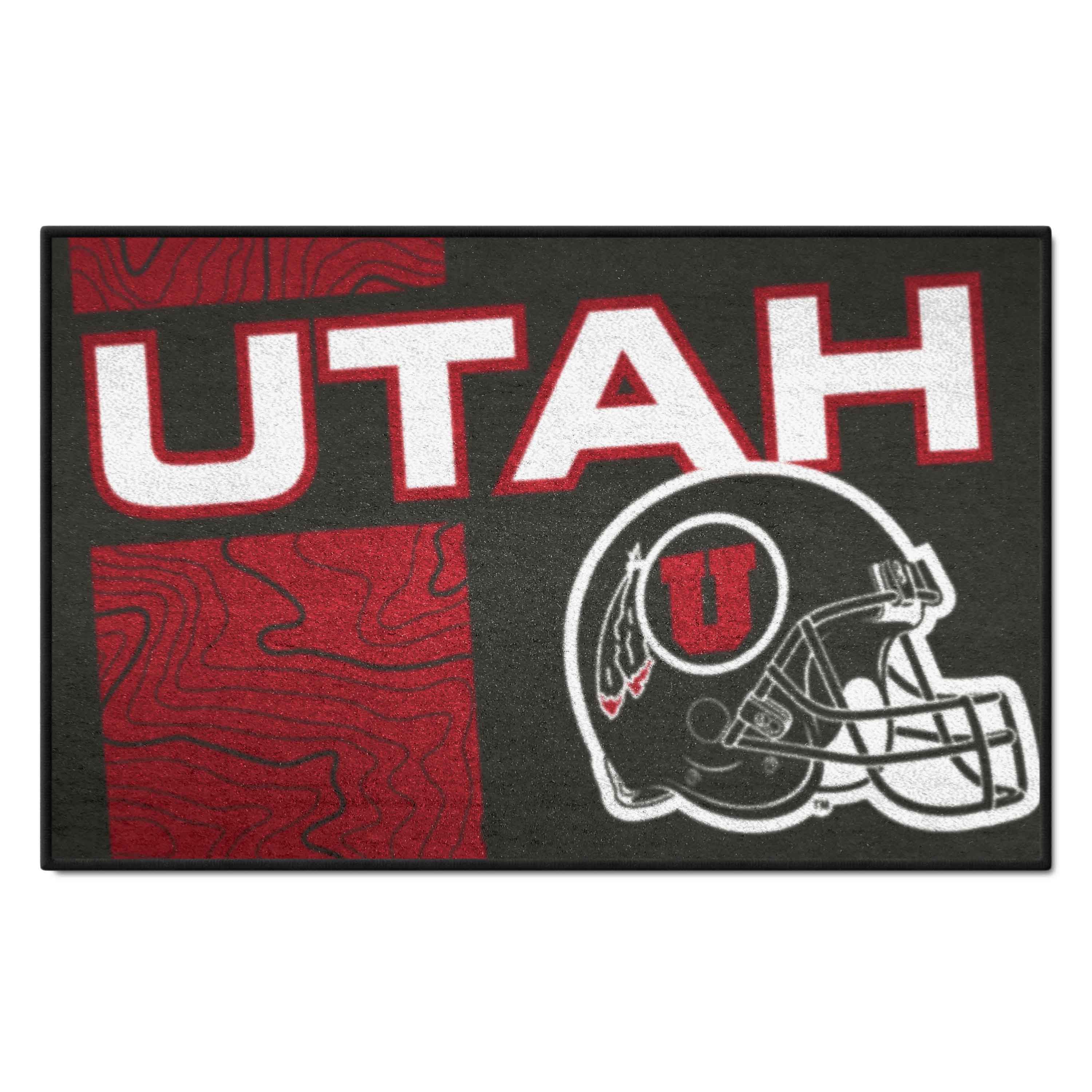 Utah Utes Starter Mat Accent Rug - 19in. x 30in. - Utah