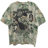 POST MALONE F-1 WOODLAND CAMO T-SHIRT/GIANT VINTAGE/S