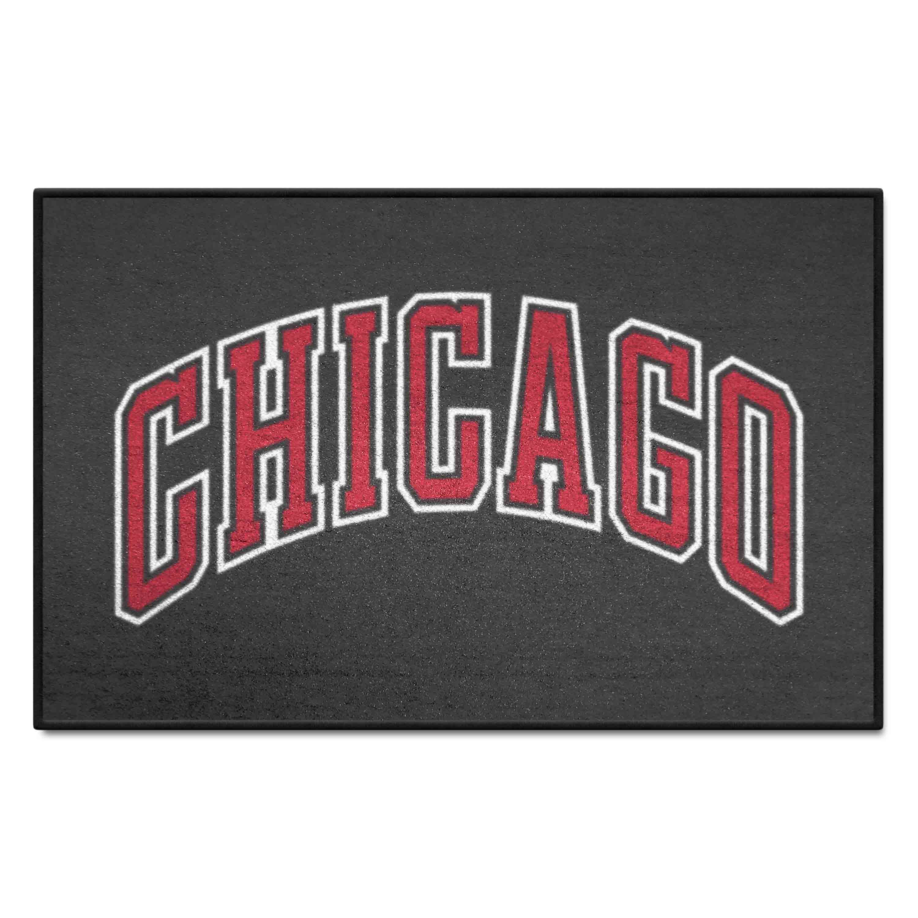 Chicago Bulls Starter Mat Accent Rug - 19in. x 30in. - Chicago Bulls