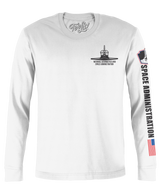 NASA Shuttle Long Sleeve T-Shirt - White