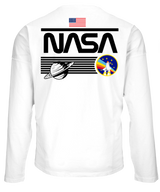 NASA Shuttle Long Sleeve T-Shirt - White