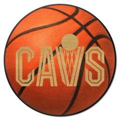 Cleveland Cavaliers Basketball Rug - 27in. Diameter - Cleveland Cavaliers