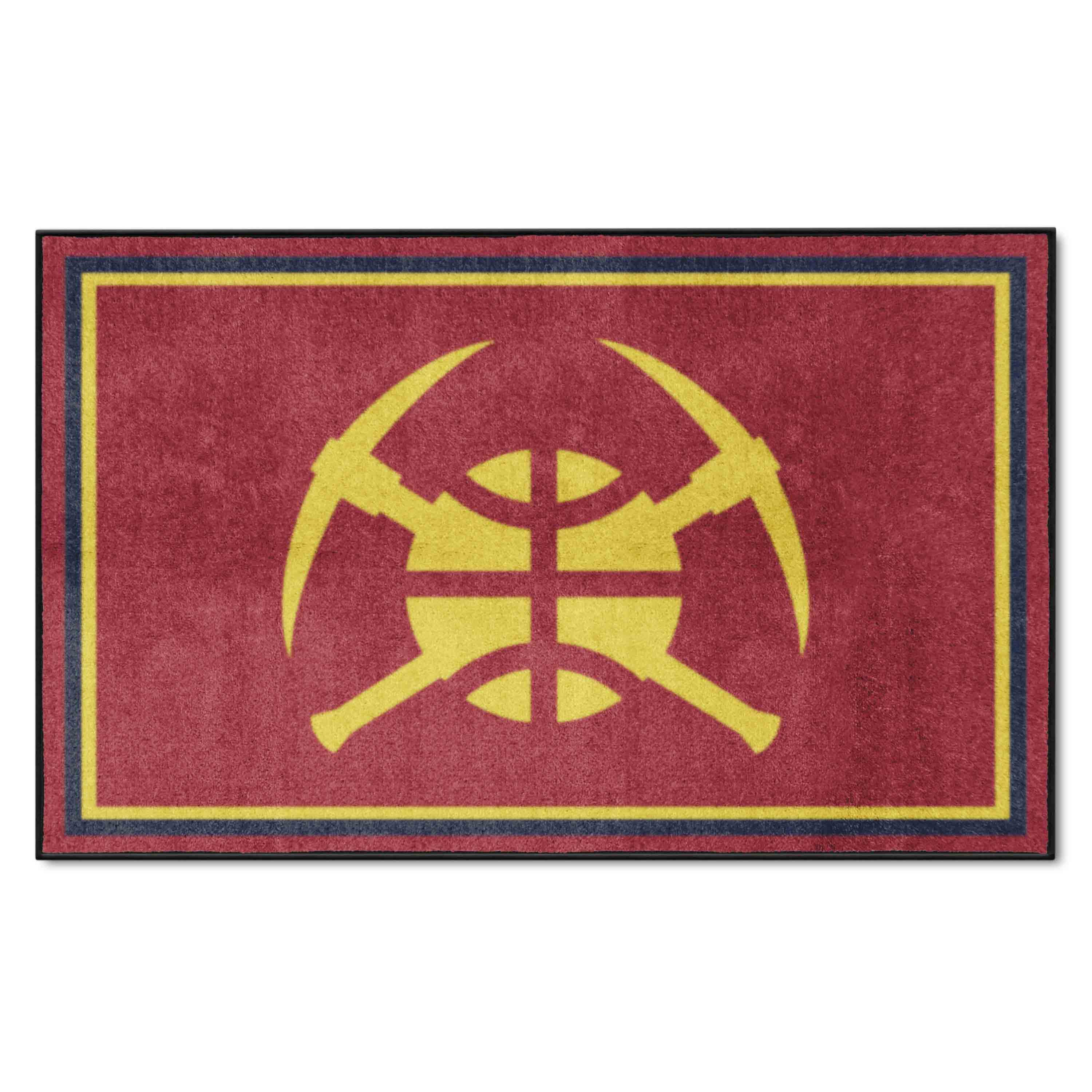 Denver Nuggets 4ft. x 6ft. Plush Area Rug - Denver Nuggets