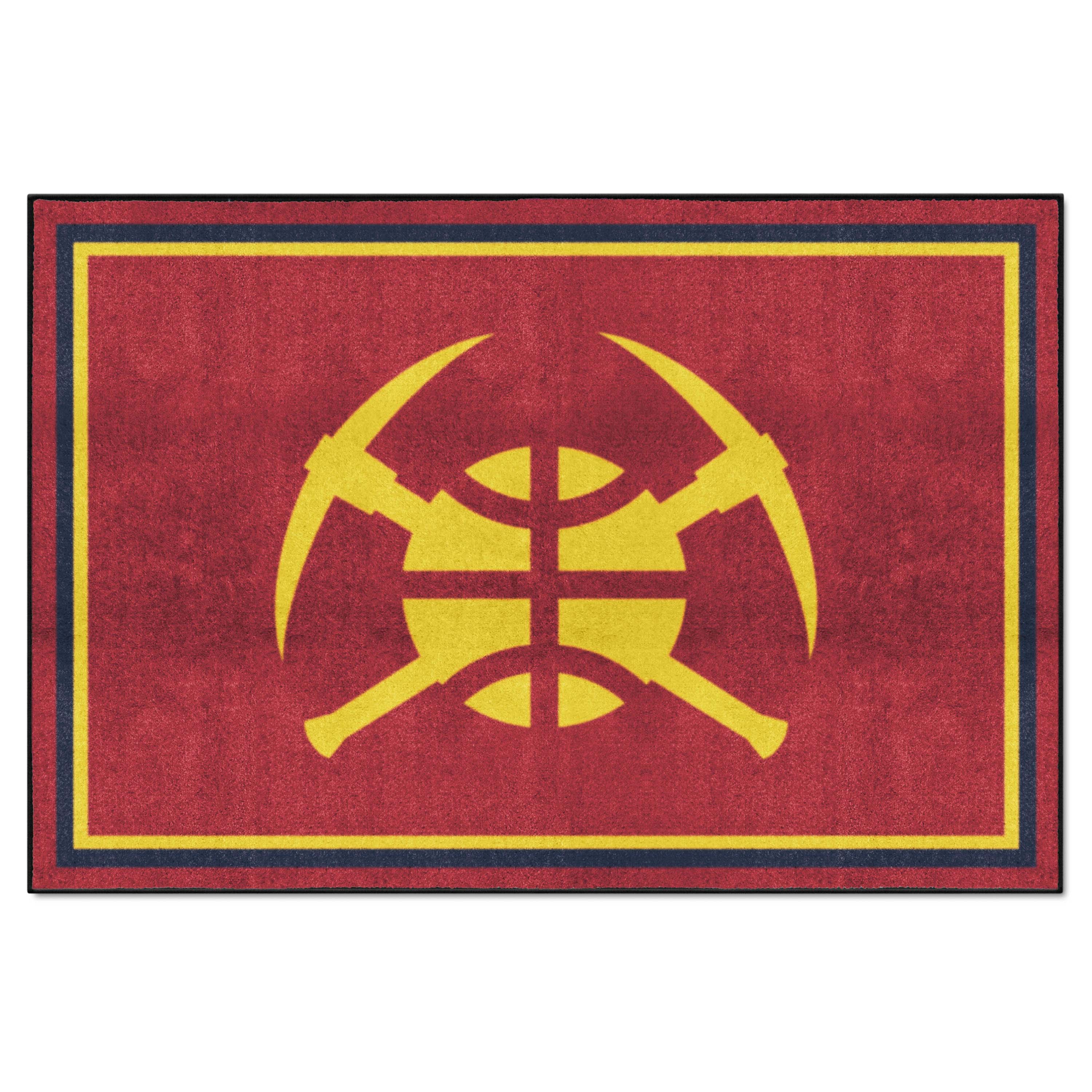 Denver Nuggets 5ft. x 8 ft. Plush Area Rug - Denver Nuggets
