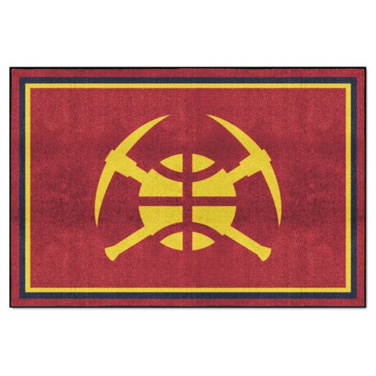 Denver Nuggets 5ft. x 8 ft. Plush Area Rug - Denver Nuggets