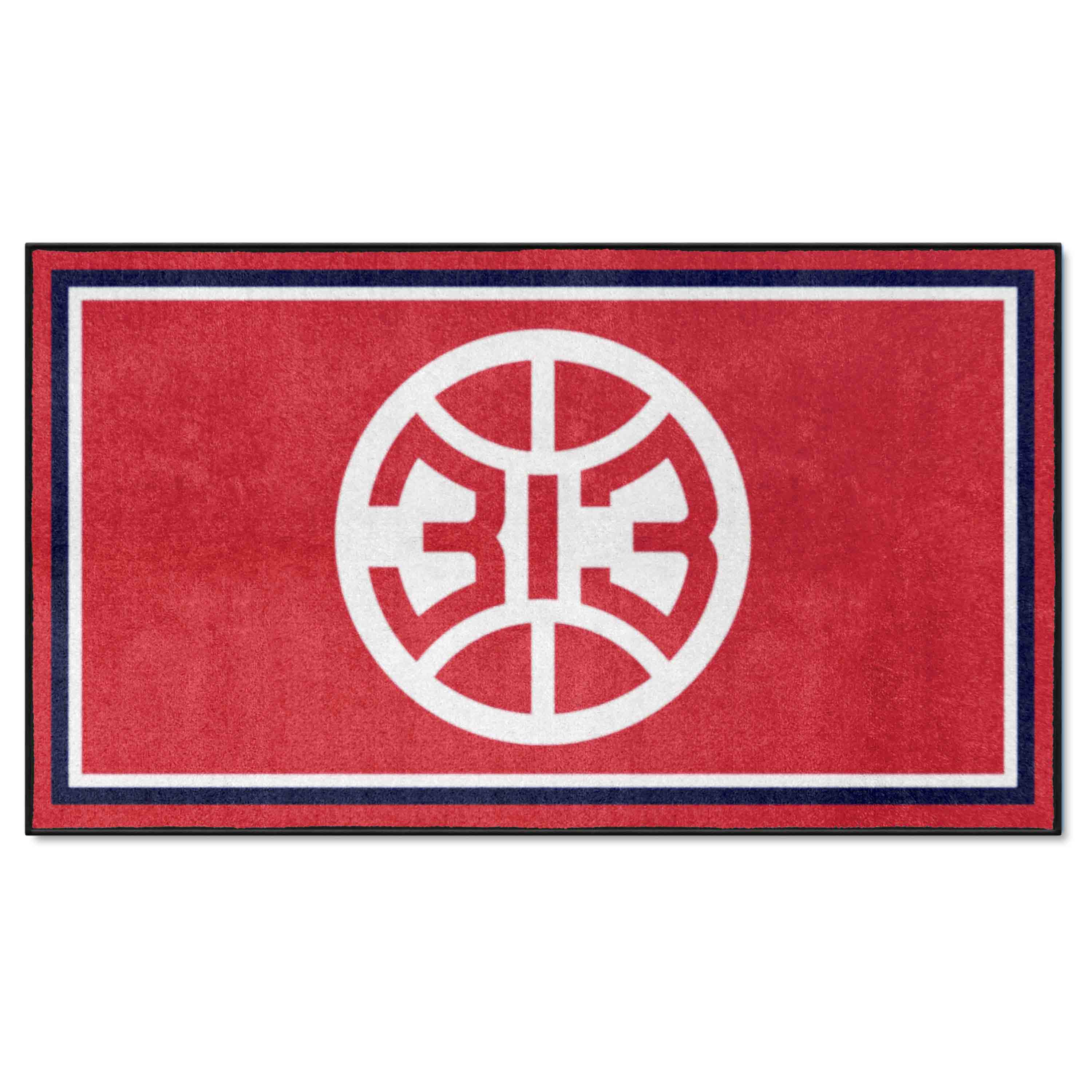 Detroit Pistons 3ft. x 5ft. Plush Area Rug - Detroit Pistons