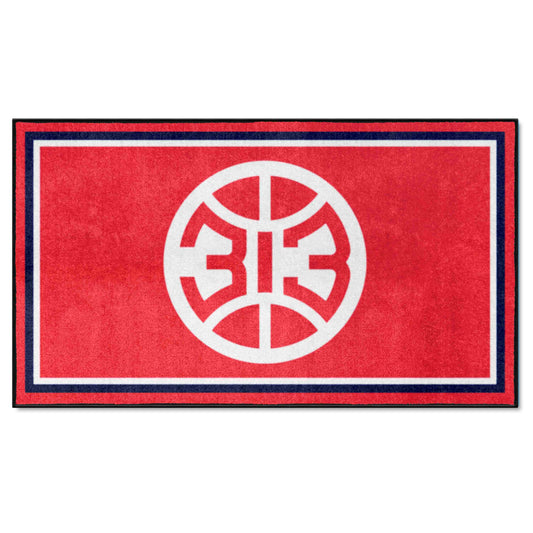 Detroit Pistons 3ft. x 5ft. Plush Area Rug - Detroit Pistons