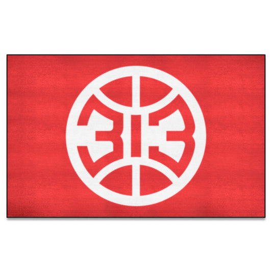 Detroit Pistons Ulti-Mat Rug - 5ft. x 8ft. - Detroit Pistons