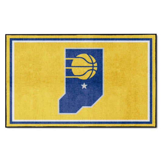 Indiana Pacers 4ft. x 6ft. Plush Area Rug - Indiana Pacers