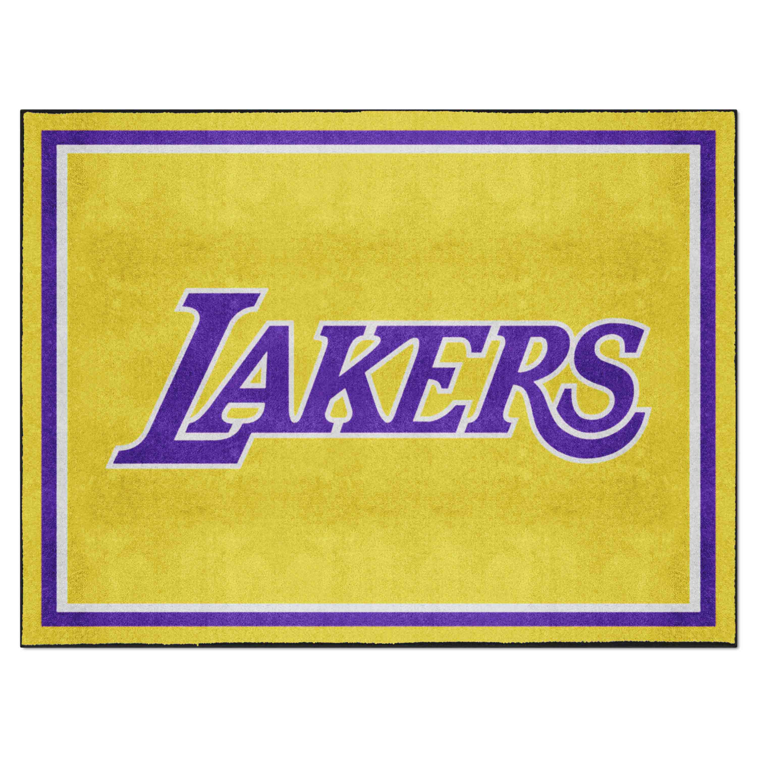 Los Angeles Lakers 8ft. x 10 ft. Plush Area Rug - Los Angeles Lakers