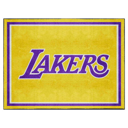 Los Angeles Lakers 8ft. x 10 ft. Plush Area Rug - Los Angeles Lakers