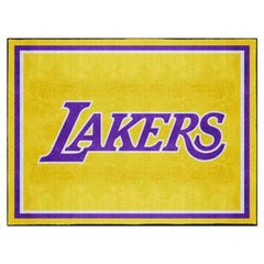 Los Angeles Lakers 8ft. x 10 ft. Plush Area Rug - Los Angeles Lakers