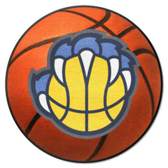Memphis Grizzlies Basketball Rug - 27in. Diameter - Memphis Grizzlies