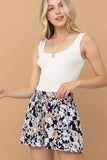 And The Why Wrinkle-free Stretchy Cooling Fabric Shorts - Trendsi