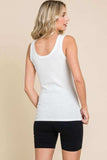 Culture Code Full Size Ribbed Scoop Neck Tank - Trendsi - Flyclothing LLC