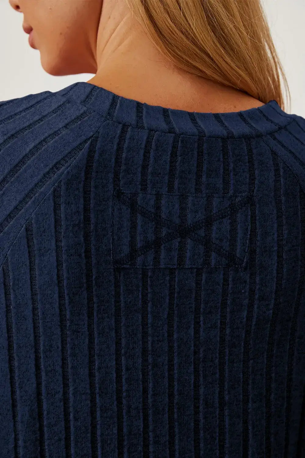 Basic Bae Full Size Ribbed Thumbhole Sleeve T-Shirt - ShopBasicbae - Flyclothing LLC