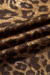 Multicolour Leopard Print Western Style Wide Leg Full Length Pants - Trendsi - Flyclothing LLC