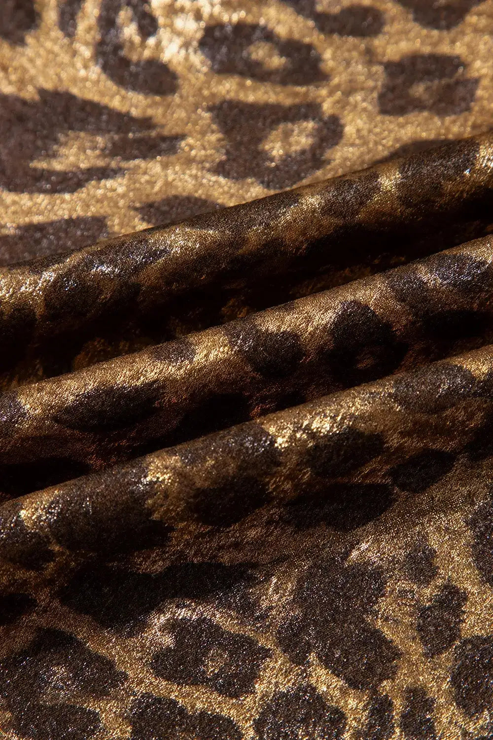 Multicolour Leopard Print Western Style Wide Leg Full Length Pants - Trendsi - Flyclothing LLC