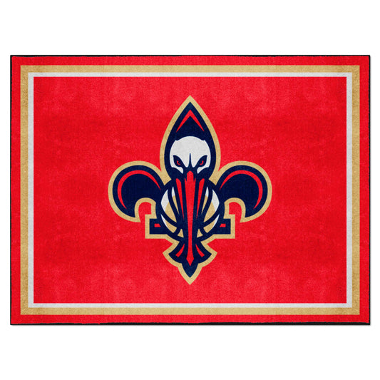 New Orleans Pelicans 8ft. x 10 ft. Plush Area Rug - New Orleans Pelicans