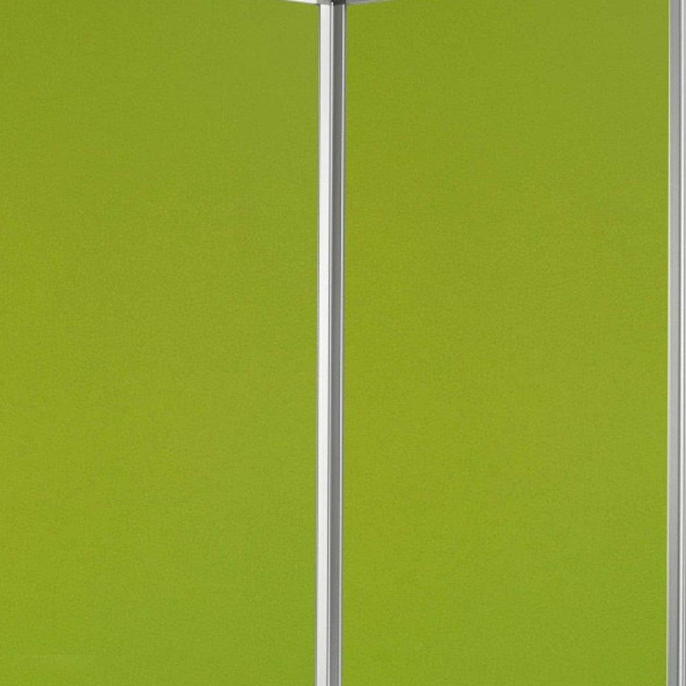212 X 1 X 71 Green Metal 6 Panel Screen