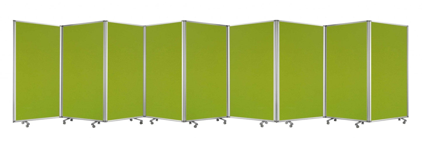 318" X 1" X 71" Green, Metal, 9 Panel, Screen - Homeroots - Flyclothing LLC