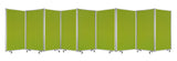 318" X 1" X 71" Green, Metal, 9 Panel, Screen - Homeroots - Flyclothing LLC