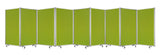 318" X 1" X 71" Green, Metal, 9 Panel, Screen - Homeroots - Flyclothing LLC