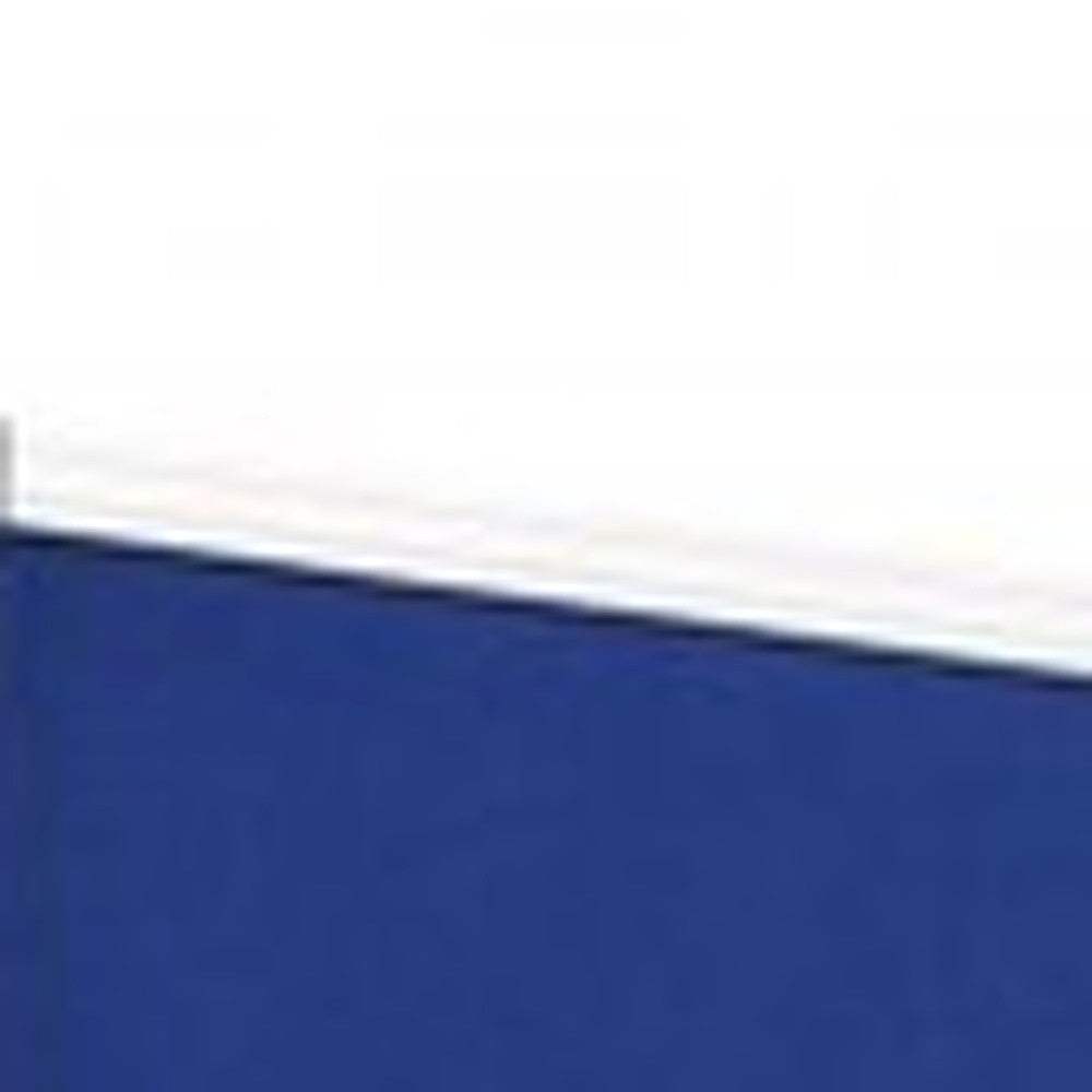 212 X 1 X 71 Blue Metal 6 Panel Screen - Homeroots - Flyclothing LLC