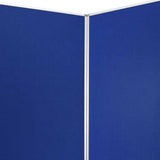 318" X 1" X 71" Blue, Metal, 9 Panel, Screen - Homeroots - Flyclothing LLC