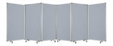 212 X 1 X 71 Metal Grey 6 Panel Screen - Homeroots - Flyclothing LLC