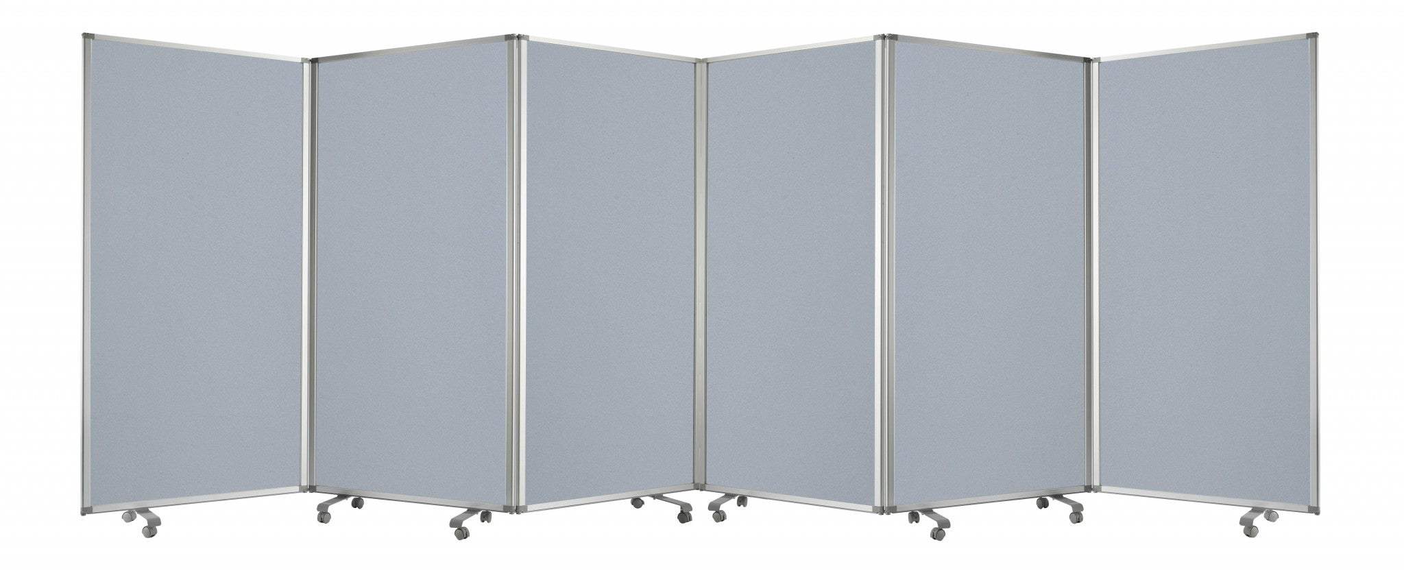 212 X 1 X 71 Metal Grey 6 Panel Screen - Homeroots - Flyclothing LLC