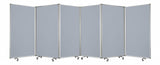 212 X 1 X 71 Metal Grey 6 Panel Screen - Homeroots - Flyclothing LLC