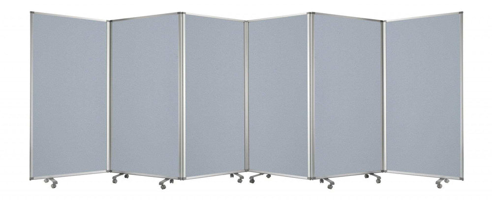 212 X 1 X 71 Metal Grey 6 Panel Screen - Homeroots - Flyclothing LLC