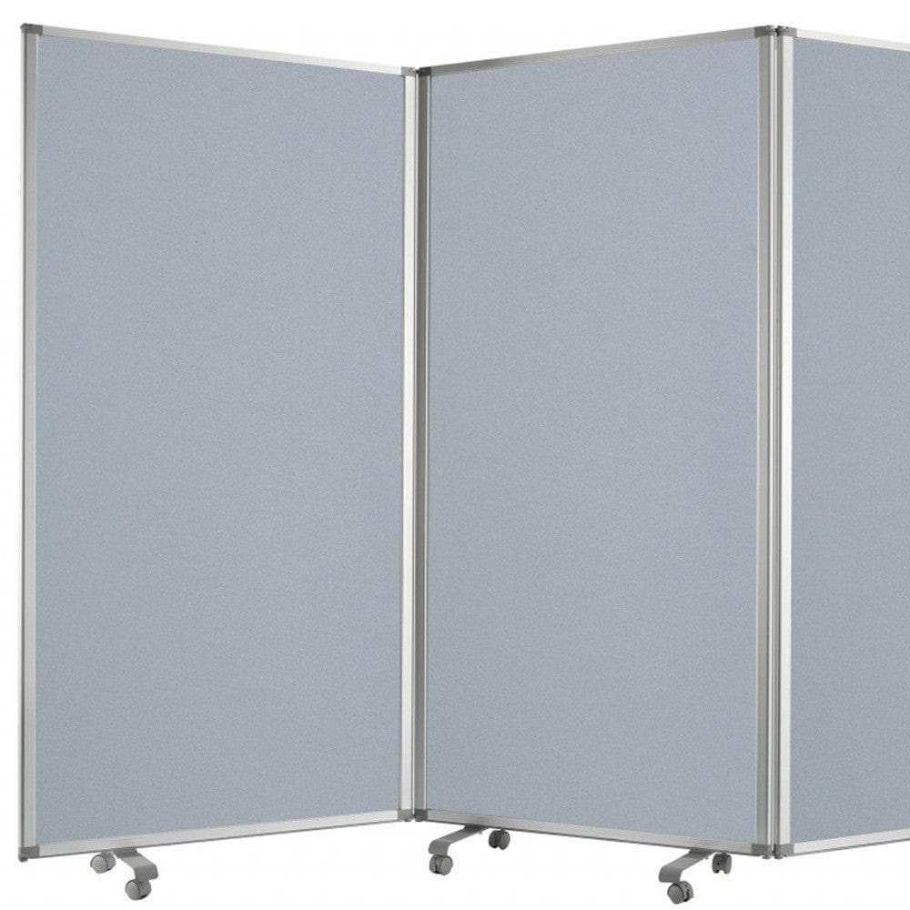 212 X 1 X 71 Metal Grey 6 Panel Screen - Homeroots - Flyclothing LLC